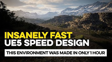 INSANELY FAST UE5 WORKFLOW with BRUSHIFY (Forest Road Scene in Unreal Engine 5)