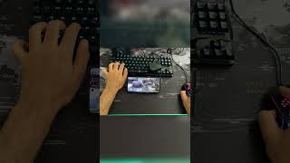 playing Call Of Duty using keyboard and mouse On Mobile
