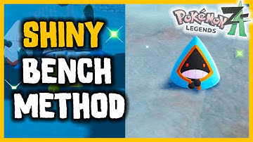 Bench Method Shiny Hunting – NEW AFK Method That WORKS in Pokémon Legends Z-A 🌈🪑