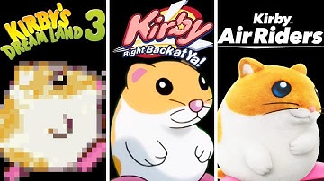 Evolution of Rick in Kirby Games (1995–2025)