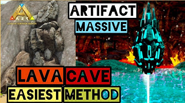 How to Get the Artifact of the Massive Lava Cave Ark Mobile | Ark : Ultimate Mobile Edition