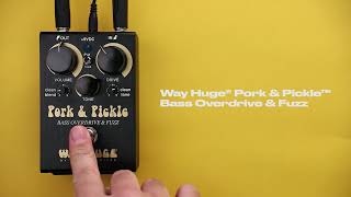 Way Huge Smalls Pork and Pickle Bass Overdrive Pedal