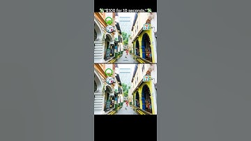 Fast-Paced Spot the Difference: Beat the Clock in 10 Seconds! #shorts #viralvideo