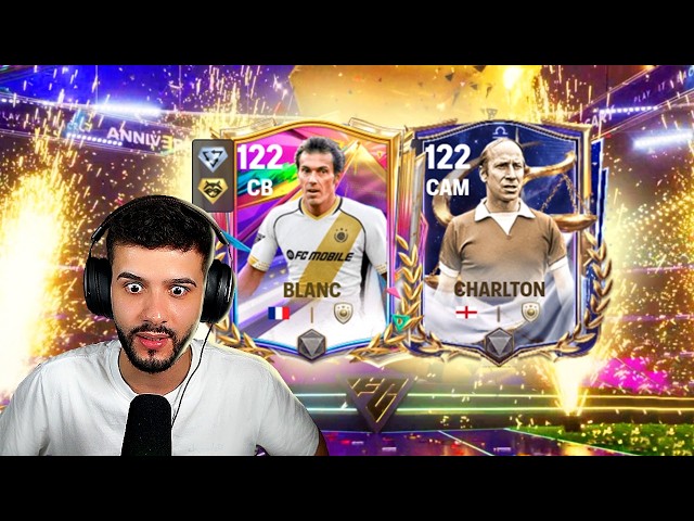 ZEREI OS PACKS DE ANIVERSÁRIO NO FC MOBILE E PEGUEI OS MELHORES! 🤩🎉