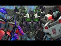 Transformers: Evil Optimus Prime Vs Optimus and Megatron! Shattered Glass Fight Scene Animation SFM!