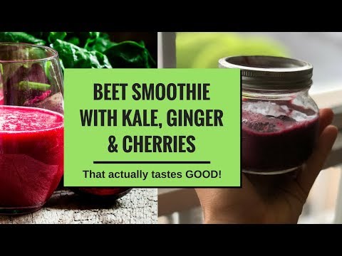 beet,-kale-cherry-&-ginger-smoothie-|-high-carb-low-fat-vegan-recipe-in-nutribullet
