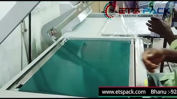 #Books packing machine @semi automatic L sealer with shrink wrap Machine @