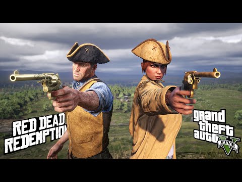 Видео: Что общего у GTA 5 и RDR