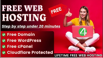 Lifetime Free Hosting + Free Domain + WordPress With cPanel | How To Host a Website For Free 2022