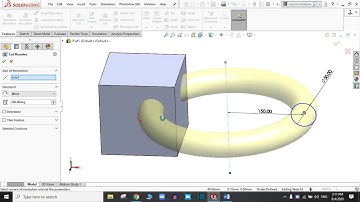 Solidworks Tutorial 2: Revolve Boss/Base | Revolve Cut