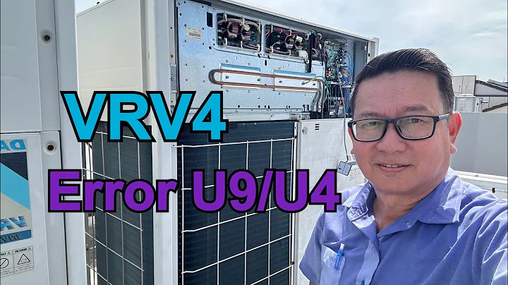 How to troubleshooting aircon light blinking | Daikin VRV 4