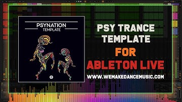 PSYTRANCE Ableton Template, Project als. (Progressive)