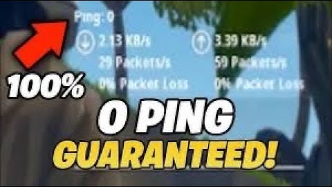 How to get 0 ping and No lag on Ps4