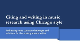 Write Cite Music Research Guides At University Of Saskatchewan