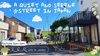 🏘️ A Quiet and Serene Street in Japan🇯🇵