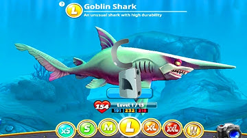 Hungry Shark World - Goblin Shark Unlocked Bigger, Stronger & Faster - Android Gameplay 2021
