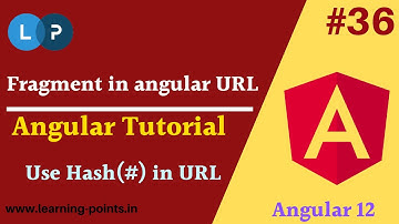 Scroll to specific Section in Angular | Fragment route | How to use Hash in URL | Angular Tutorial