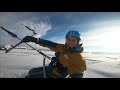 Snowkite wasserkuppe  kitejunkiecom  rhnkiteboarding  flysurfer
