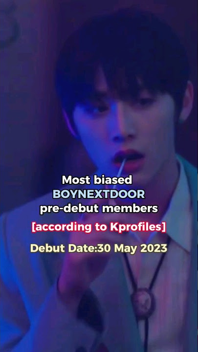 most biased boynextdoor predebut members#boynextdoor#shorts#whoboynextdoor