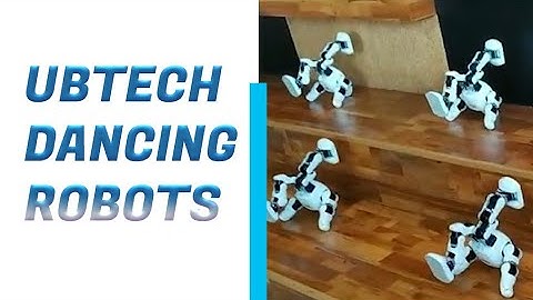 UBTech dancing robots