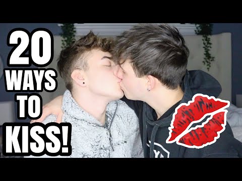  Man 「KISS IN MY LIPS」 20 WAYS TO KISS MY BOYFRIEND! w/ Brandon Szczupaj - YouTube