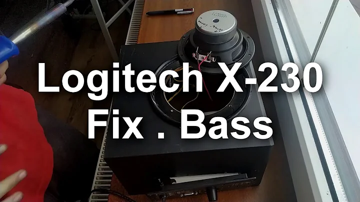 Fix Bass Logitech x- 230 :) 100% working