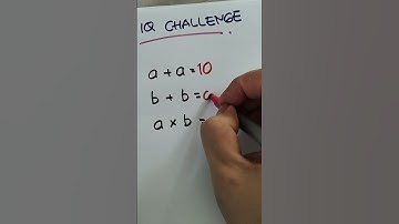 IQ Challenge: 1% Can Solve This Without Pausing!