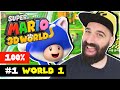 SUPER MARIO 3D WORLD 100% SERIE ?!? | #1 Intro & Gameplay
