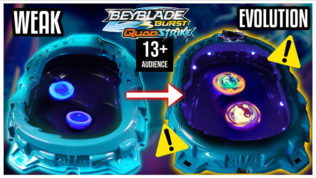 Beyblade Burst QuadStrike Light Ignite Battle Set