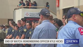 Officer Kyle Hicks' last act of service as organ donor