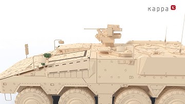 Video Update: Driver Vision Enhancer System for Military Vehicles (DVE - Kappa ARMOR EYE)