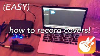 how i record my covers (with and without a mic!)