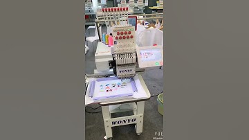 High speed single head embroidery machine