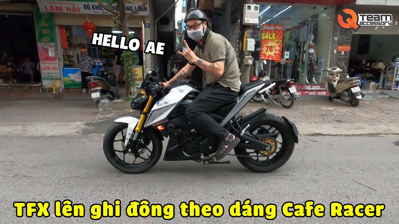 TFX150 độ phong cách môtô PKL cực hầm hố dưới bàn tay thợ Việt