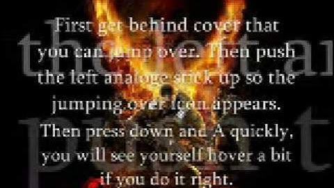 Gears of War  Kung Fu Backflip Tutorial