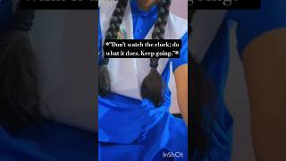 *&quot;Don’t watch the clock; do what it does. Keep going.&quot;*👀⏱️✍️🎯#saturdaymorning #viral #trendingshorts