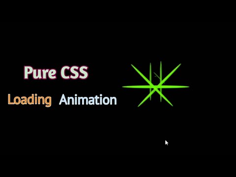 loading animation | using HTML & CSS - YouTube