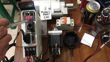 Tes Jog MITSUBISHI Mr J2S 20A & AC SERVO HC-MF23D