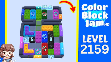 Color Block Jam Level 1253 (2159) Solution Walkthrough