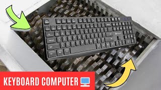 Keyboard Computer vs Shredder