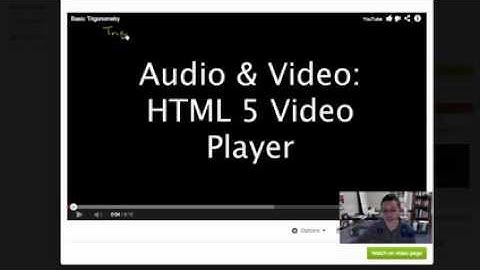 HTML5 Video Player