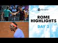 Nadal makes rome return fognini vs evans draper  more  rome 2024 highlights day 2