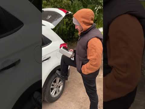 Автомобильный компрессор 6в1 #компрессор #компрессордляавто #пзу #автотовары #обзор