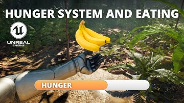 Hoe je een hongersysteem en eten in Unreal Engine 5 maakt