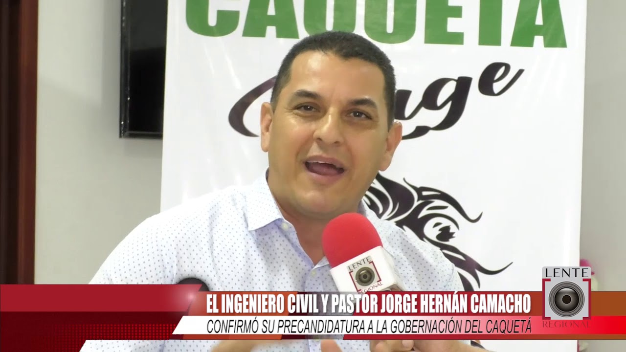 Pastor Hernán Camacho será candidato a la Gobernación digital marketing