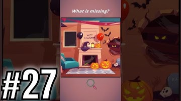 Brainwash Investigate Level 27 What is missing? answer hint - Gameplay Solution Walkthrough