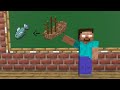 Monster School : Fishing Boat - Funny Minecraft Animation