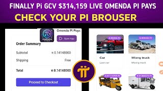 AKHIRNYA Pi GCV 314.159 LIVE Di Marketplace ‎OMENDA PI PAY | Tutorial Periksa Peramban Anda |