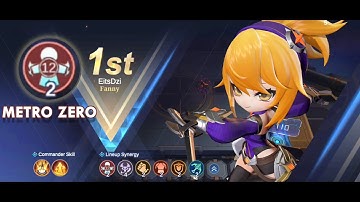 FANNY STRONG COMBO - USING METRO ZERO LINE UP SYNERGY COMBO GUIDE - MAGIC CHESS GO GO