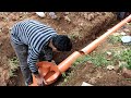 Chamber Fitting Septic Tank Pipeline System || Big Plumbing Work